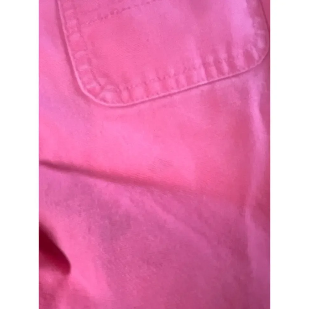 Carhartt Pink Girls Overalls 18 Months Snap crotch Toddler